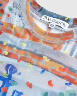 J.W. Anderson Pride Sheer Long-sleeve- Tops