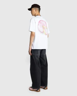 Sant Ambroeus Principessa T-Shirt Off-White- Tops