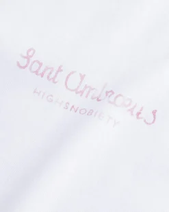 Sant Ambroeus Principessa T-Shirt Off-White- Tops