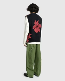 J.W. Anderson Printed V-Neck Vest- Knitwear