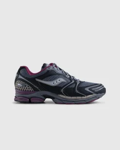 Saucony ProGrid Triumph 4 Dark Grey/Plum- Sneakers