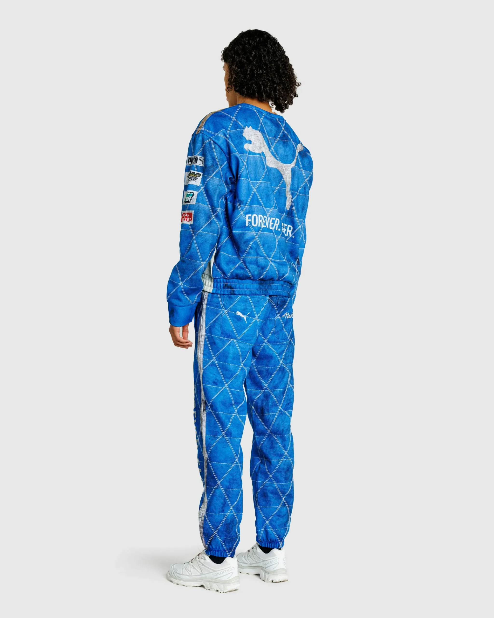 Puma Quilted Sweatpant Clyde Royal- Pants