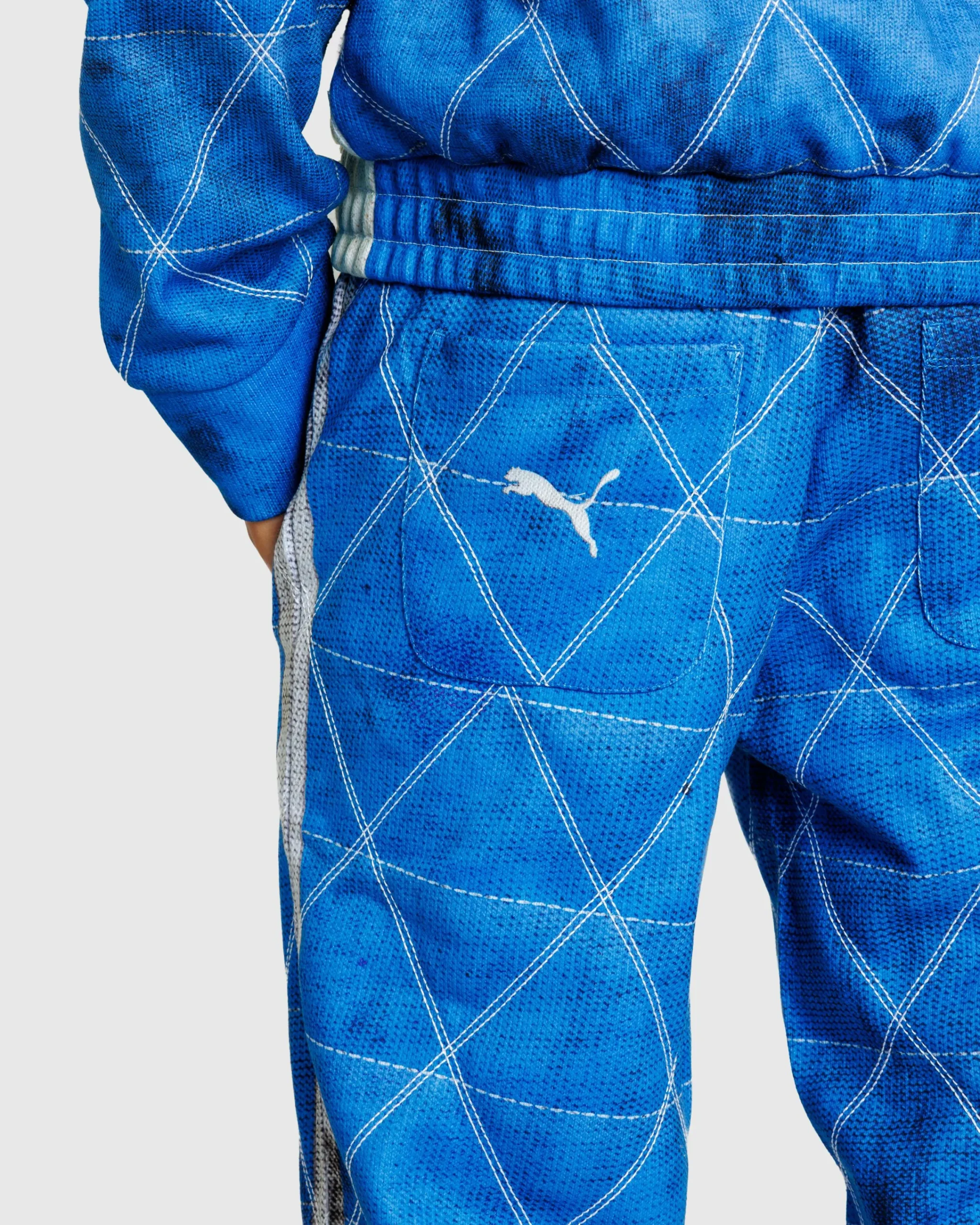 Puma Quilted Sweatpant Clyde Royal- Pants