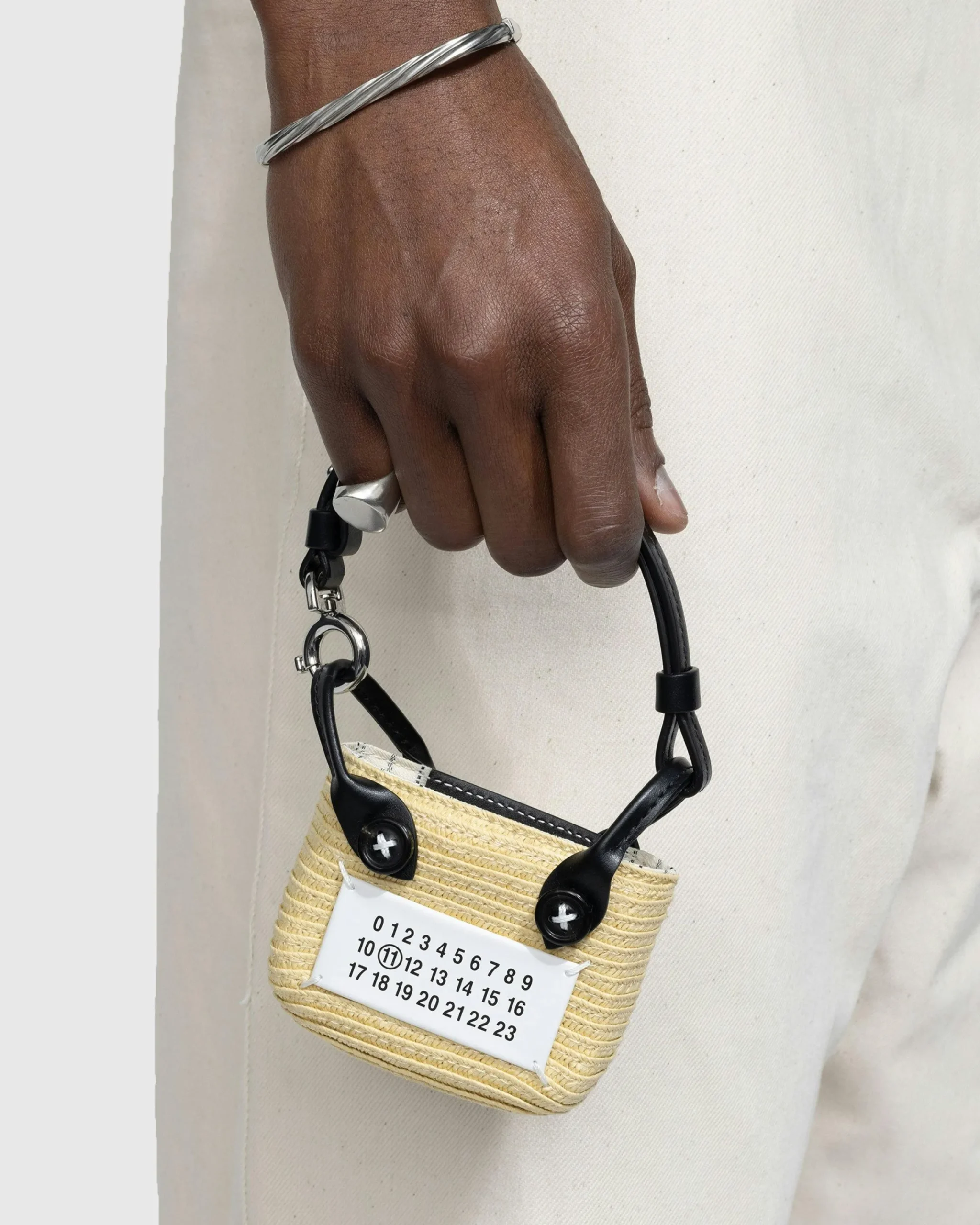 Maison Margiela Raffia Tote Bag- Bags