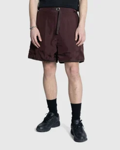 Jil Sander Rayon Shorts Espresso- Shorts