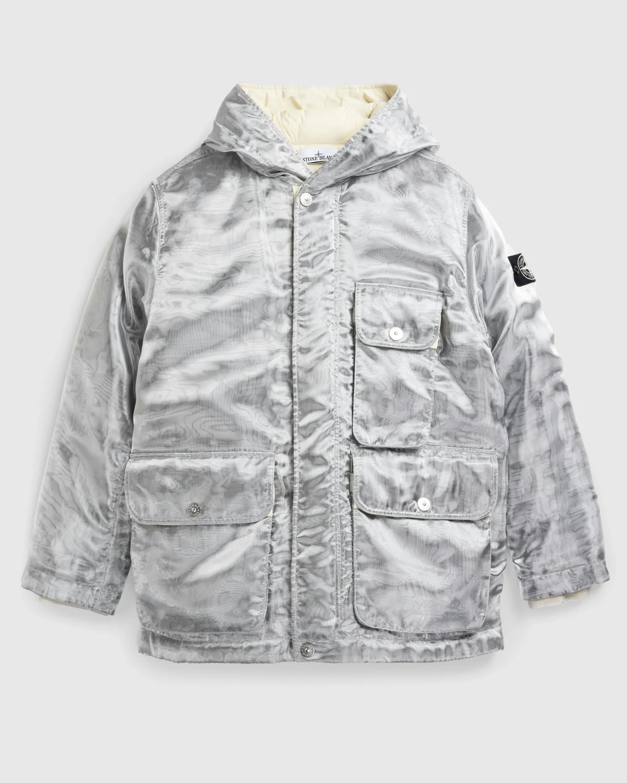 Stone Island Real Down Jacket- Outerwear