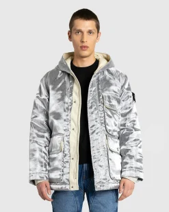 Stone Island Real Down Jacket- Outerwear