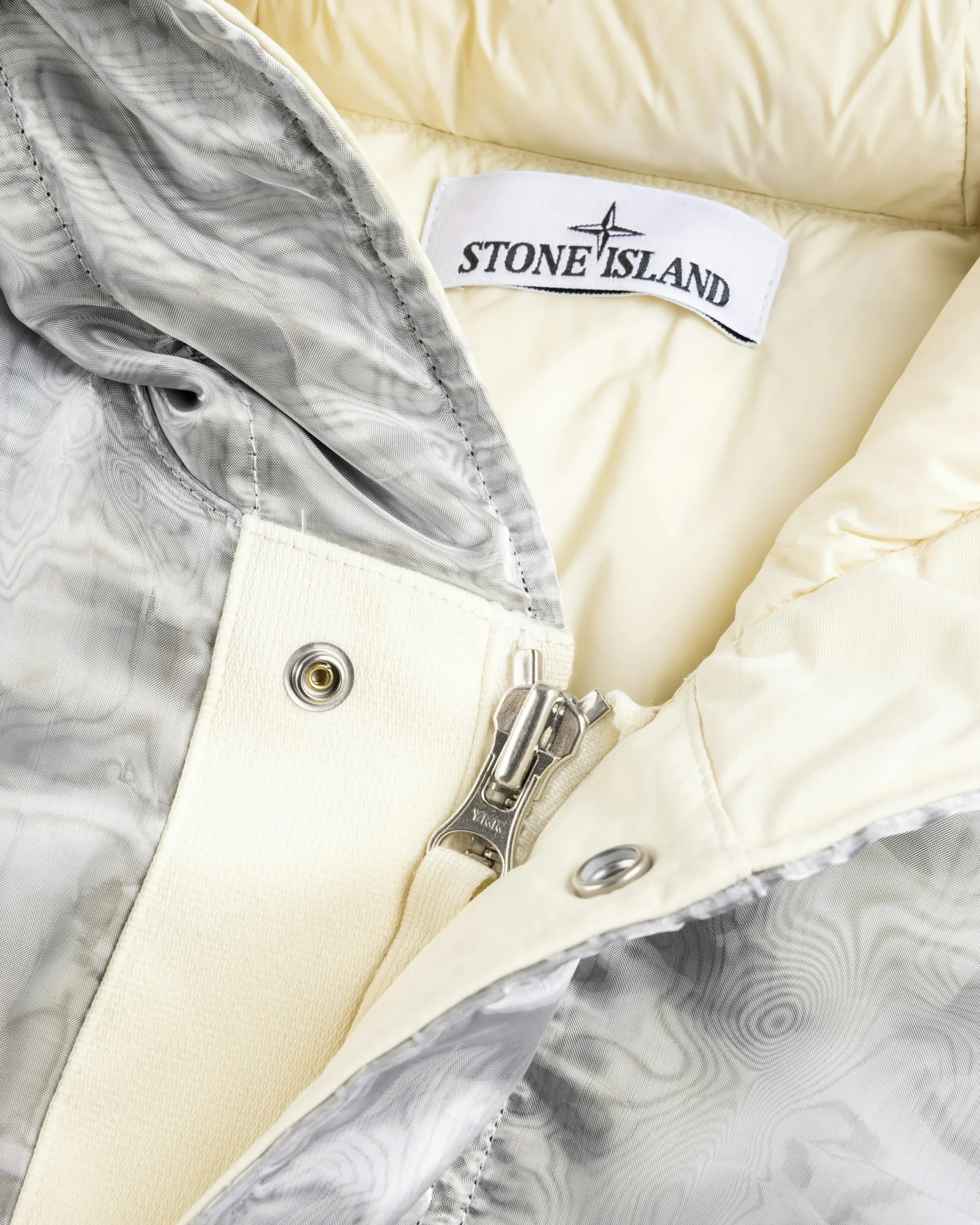 Stone Island Real Down Jacket- Outerwear