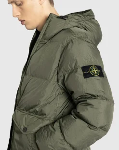 Stone Island Real Down Jacket- Outerwear