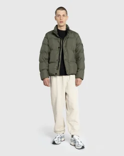 Stone Island Real Down Jacket- Outerwear