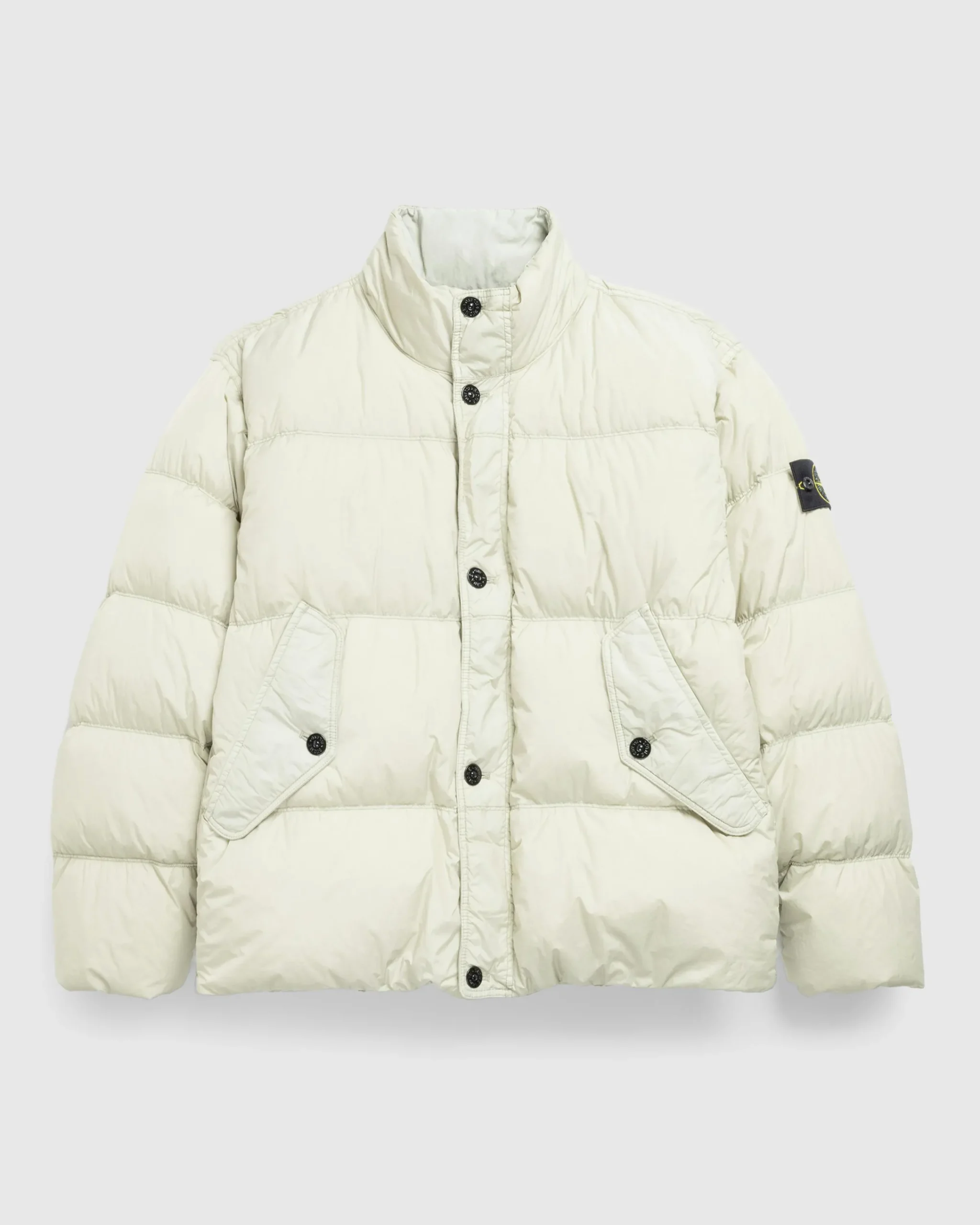 Stone Island Real Down Jacket- Outerwear