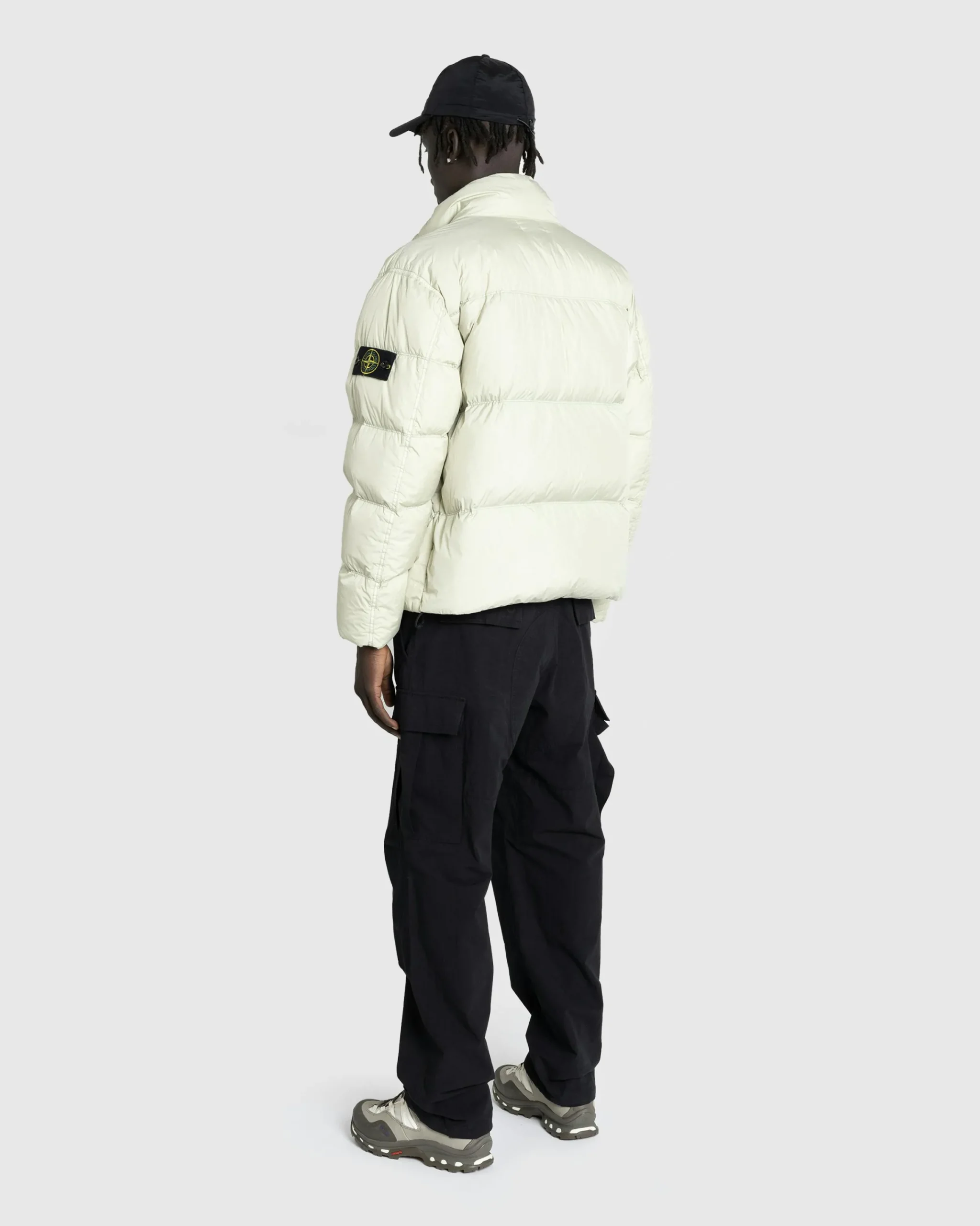 Stone Island Real Down Jacket- Outerwear