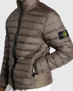 Stone Island Real Down Jacket- Outerwear