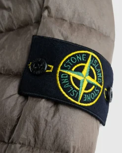Stone Island Real Down Jacket- Outerwear