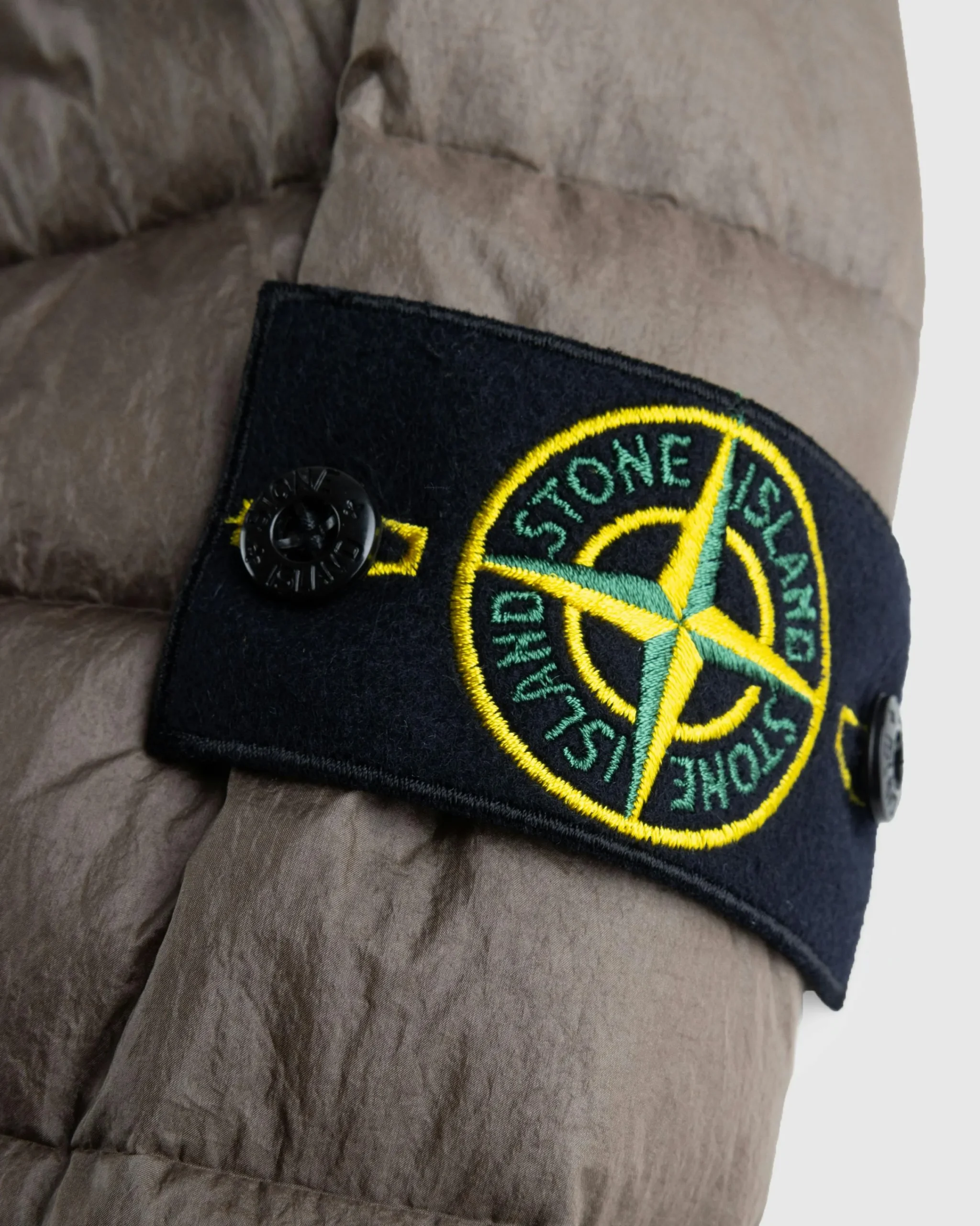 Stone Island Real Down Jacket- Outerwear