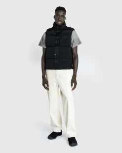 Stone Island Real Down Vest- Outerwear
