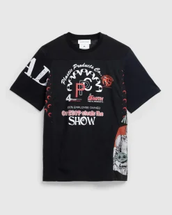 Marine Serre Regenerated Graphic T-Shirt- Tops