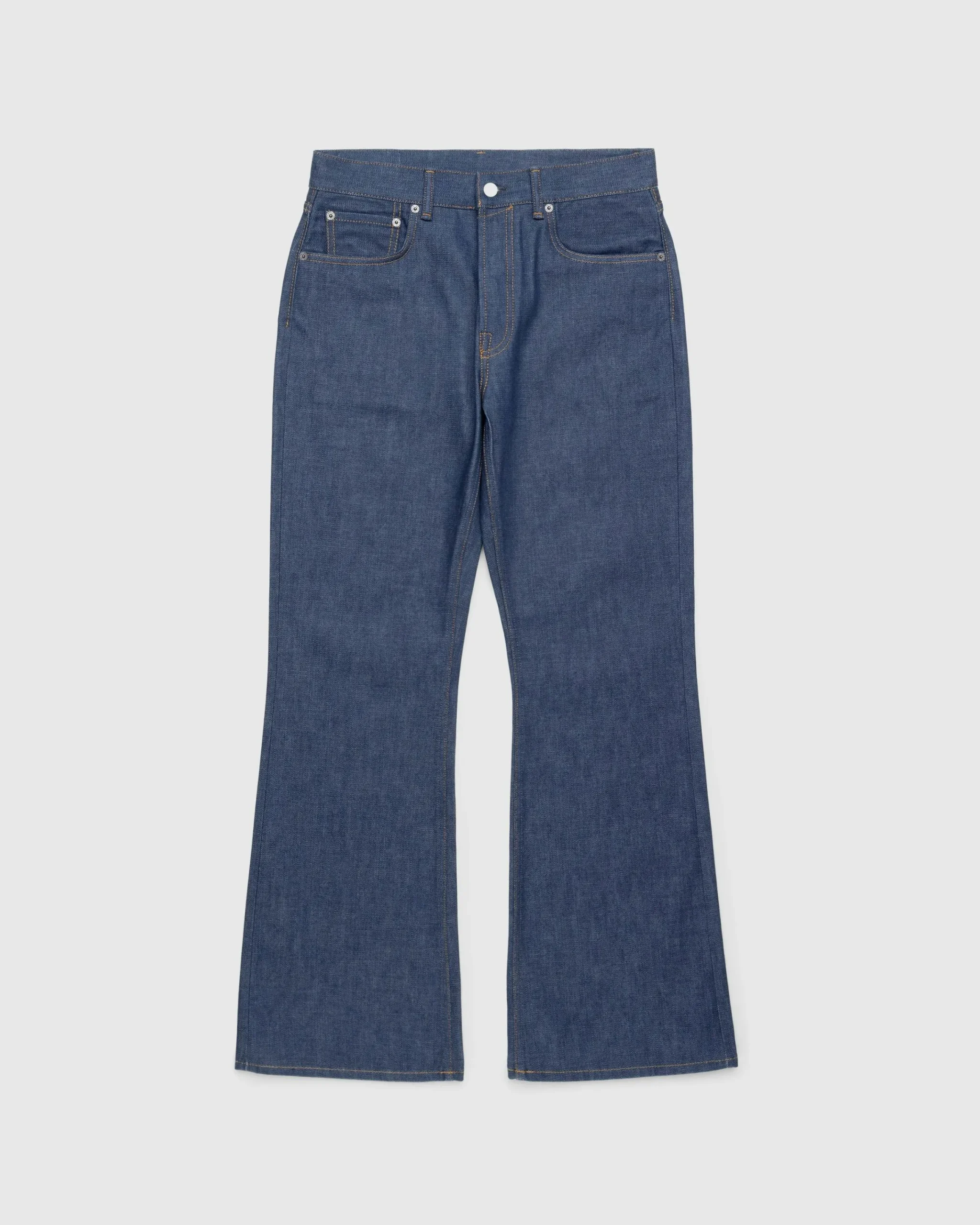 Acne Studios Regular Fit Jeans 1992 Indigo Blue- Pants