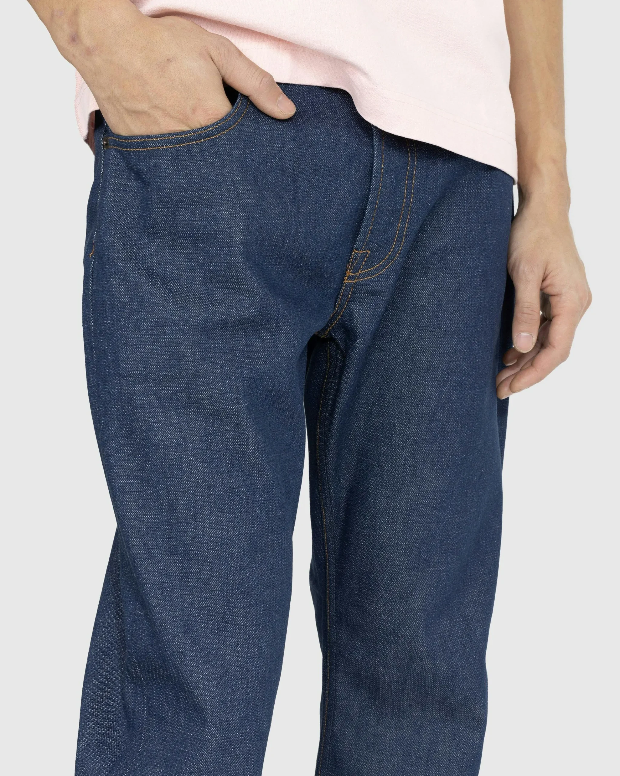 Acne Studios Regular Fit Jeans 1992 Indigo Blue- Pants