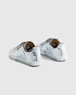 Maison Margiela Replica Bianchetto Sneaker Black/Glossy White- Sneakers