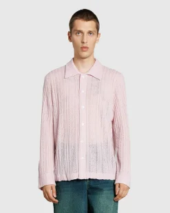 Séfr Riku Shirt Fine Lavendel Merino- Shirts