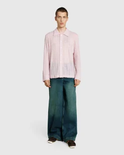 Séfr Riku Shirt Fine Lavendel Merino- Shirts