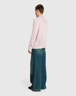 Séfr Riku Shirt Fine Lavendel Merino- Shirts