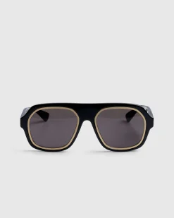 Bottega Veneta Rim Aviator Sunglasses- Sunglasses