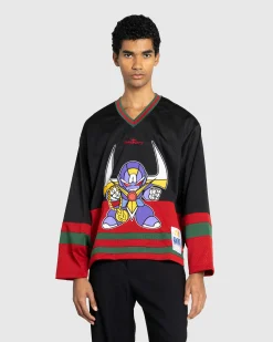 Awake NY Robo Hockey Jersey Black/Multi- Tops