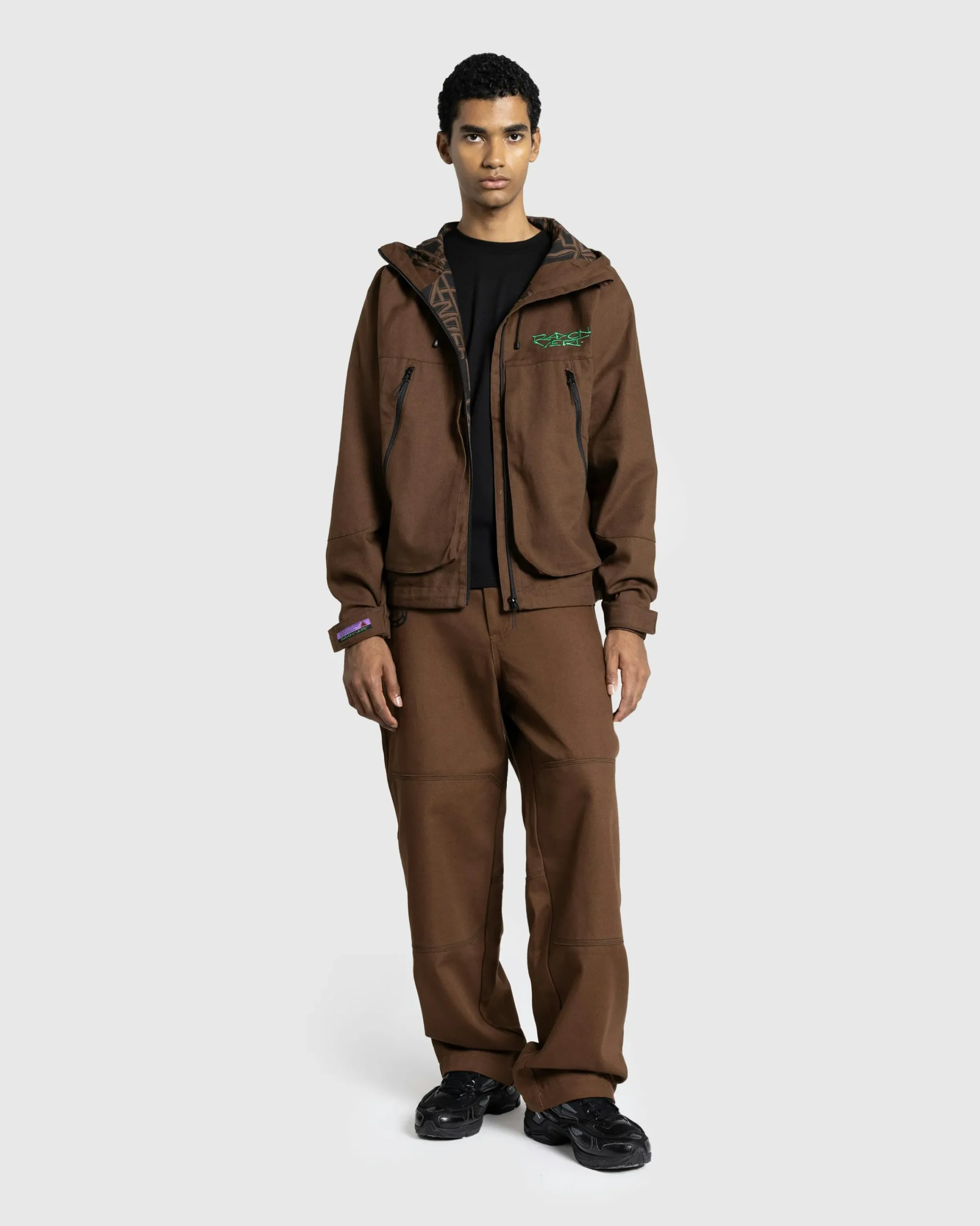 Rayon Vert Rocky Pants Bark Brown- Pants