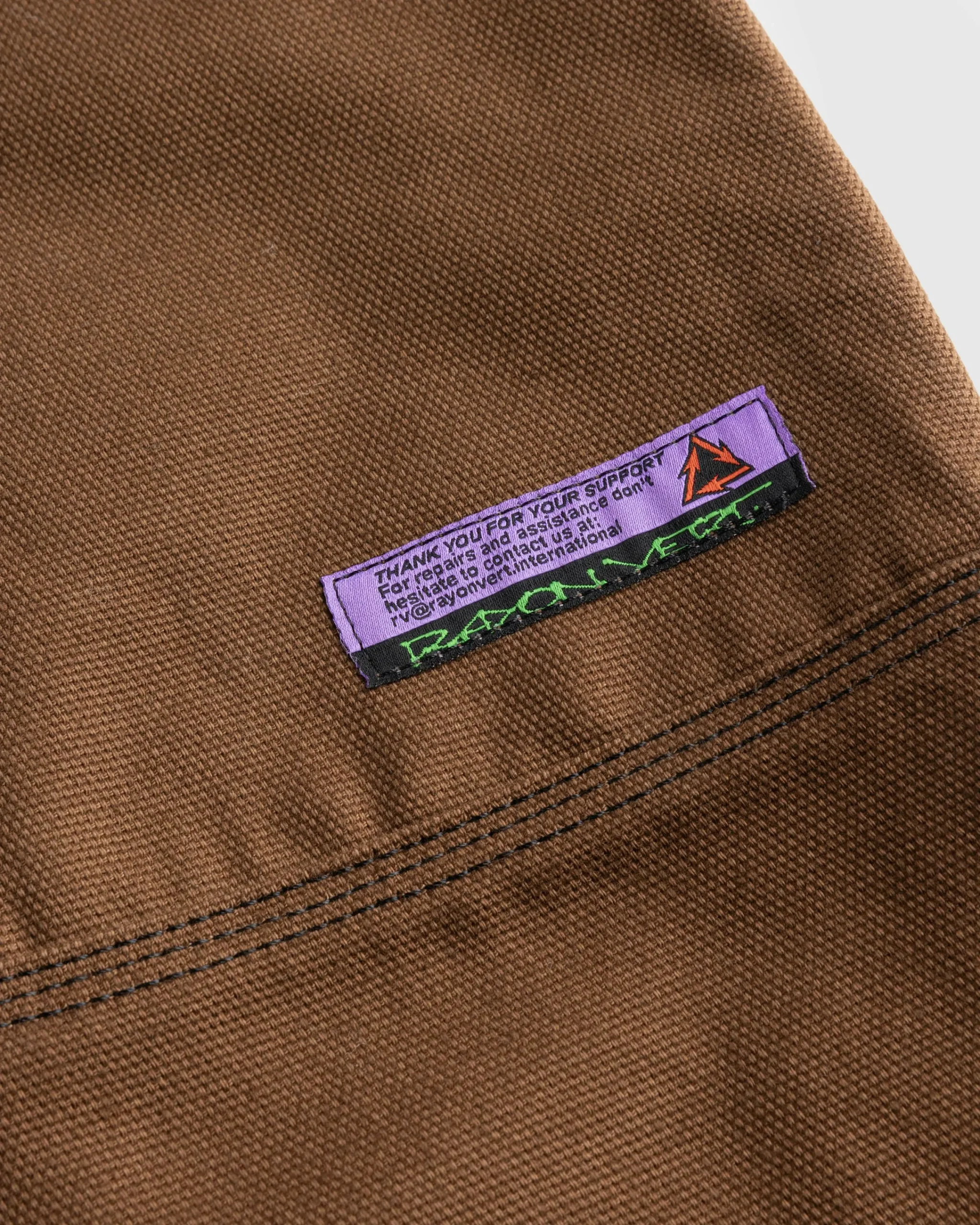 Rayon Vert Rocky Pants Bark Brown- Pants