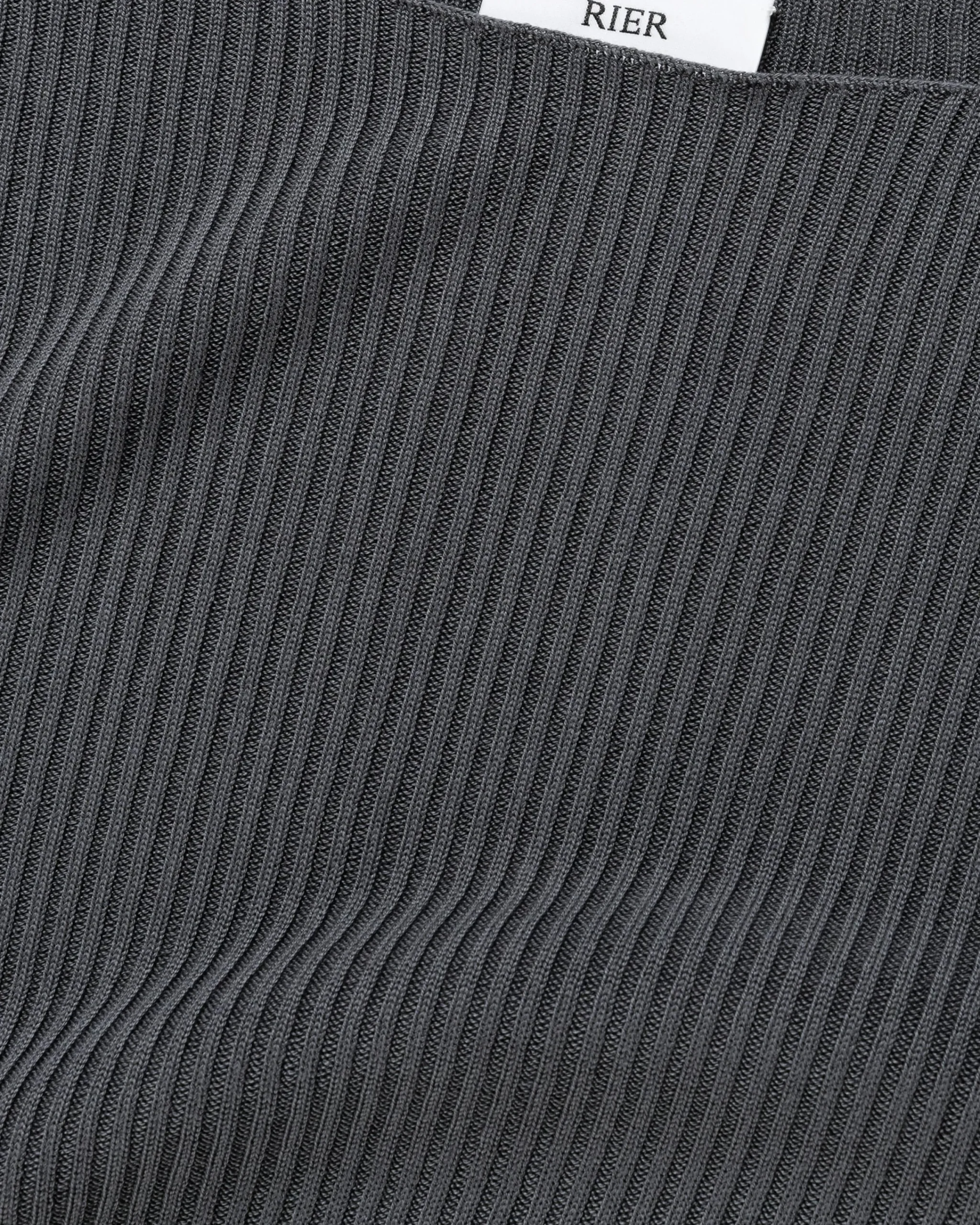 Rier Round Neck Sweater Castlerock Knit- Knitwear