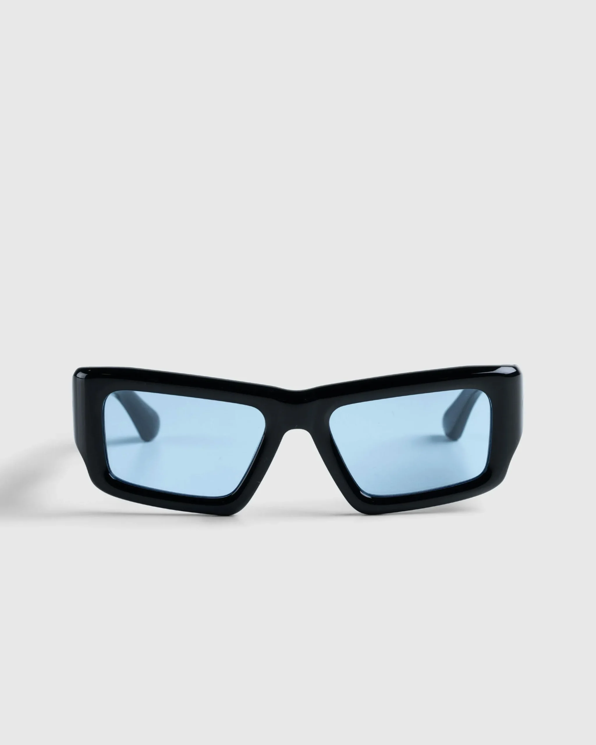 Port Tanger Sabea Black Acetate/Rif Blue Lens- Sunglasses