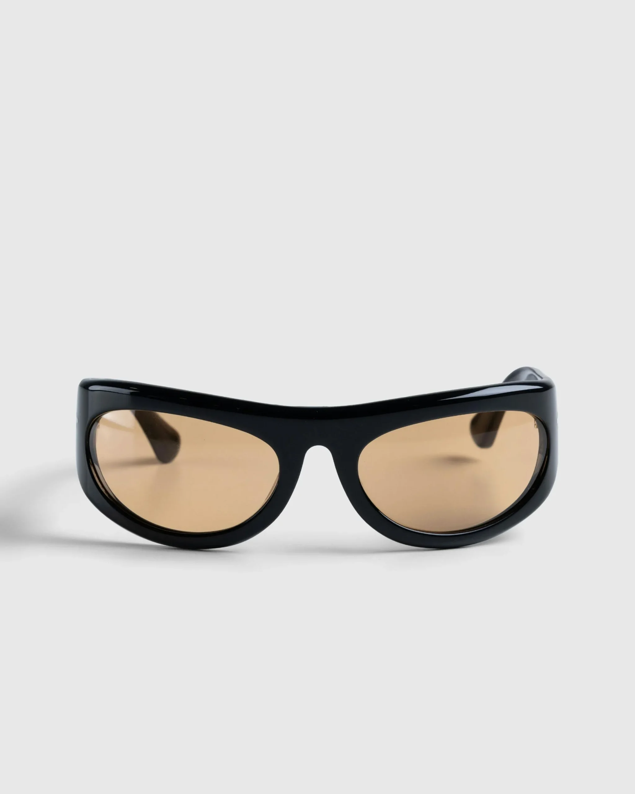 Port Tanger Safaa Black Acetate/Amber Lens- Sunglasses
