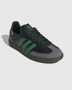 adidas Samba OG W Black/Green- Sneakers