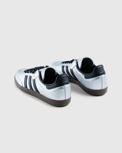 adidas Samba OG W Metallic Silver/Core Black/Gum- Sneakers
