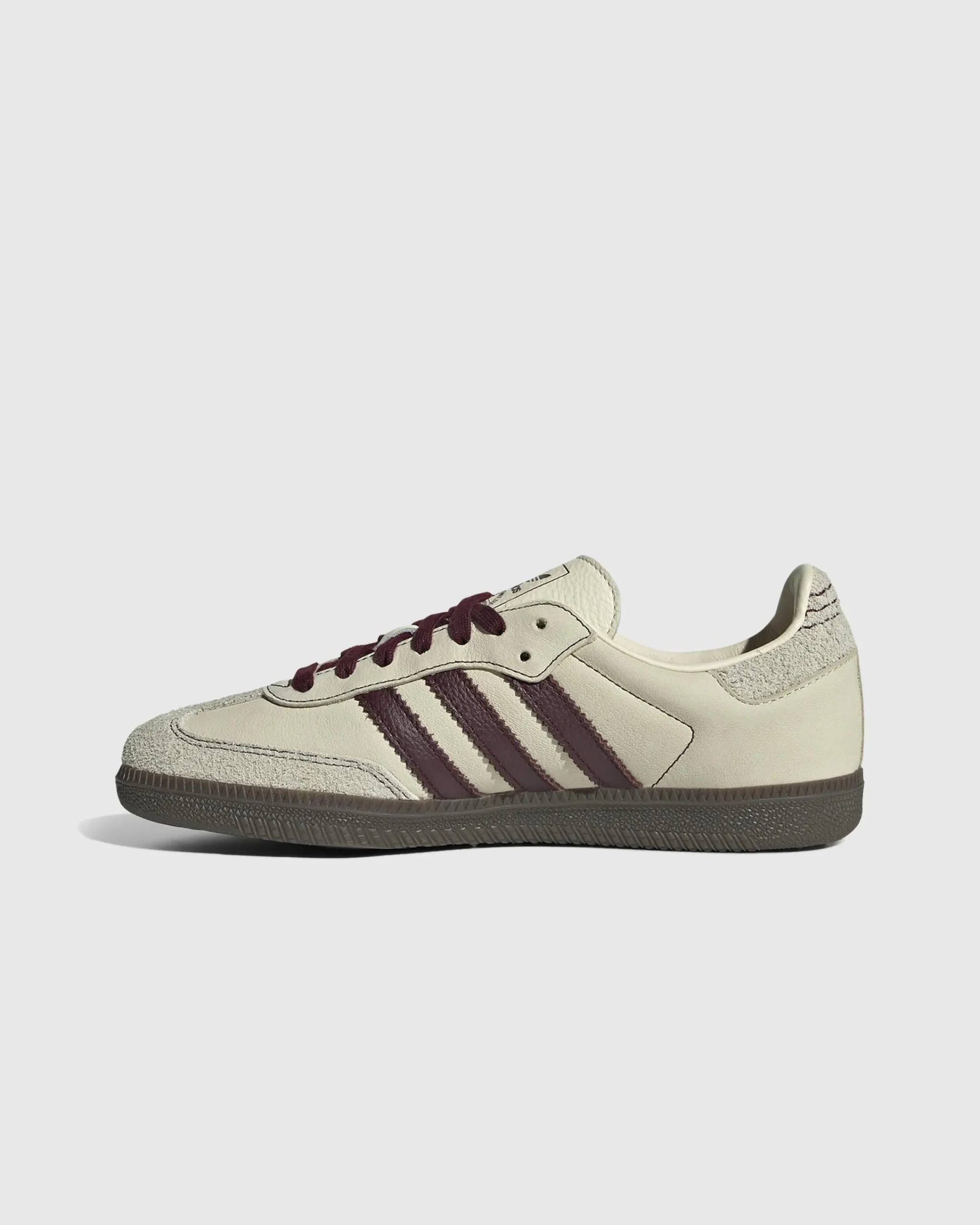 adidas Samba OG W White/Maroon- Sneakers