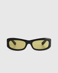 Port Tanger Saudade Black/Warm Olive- Sunglasses