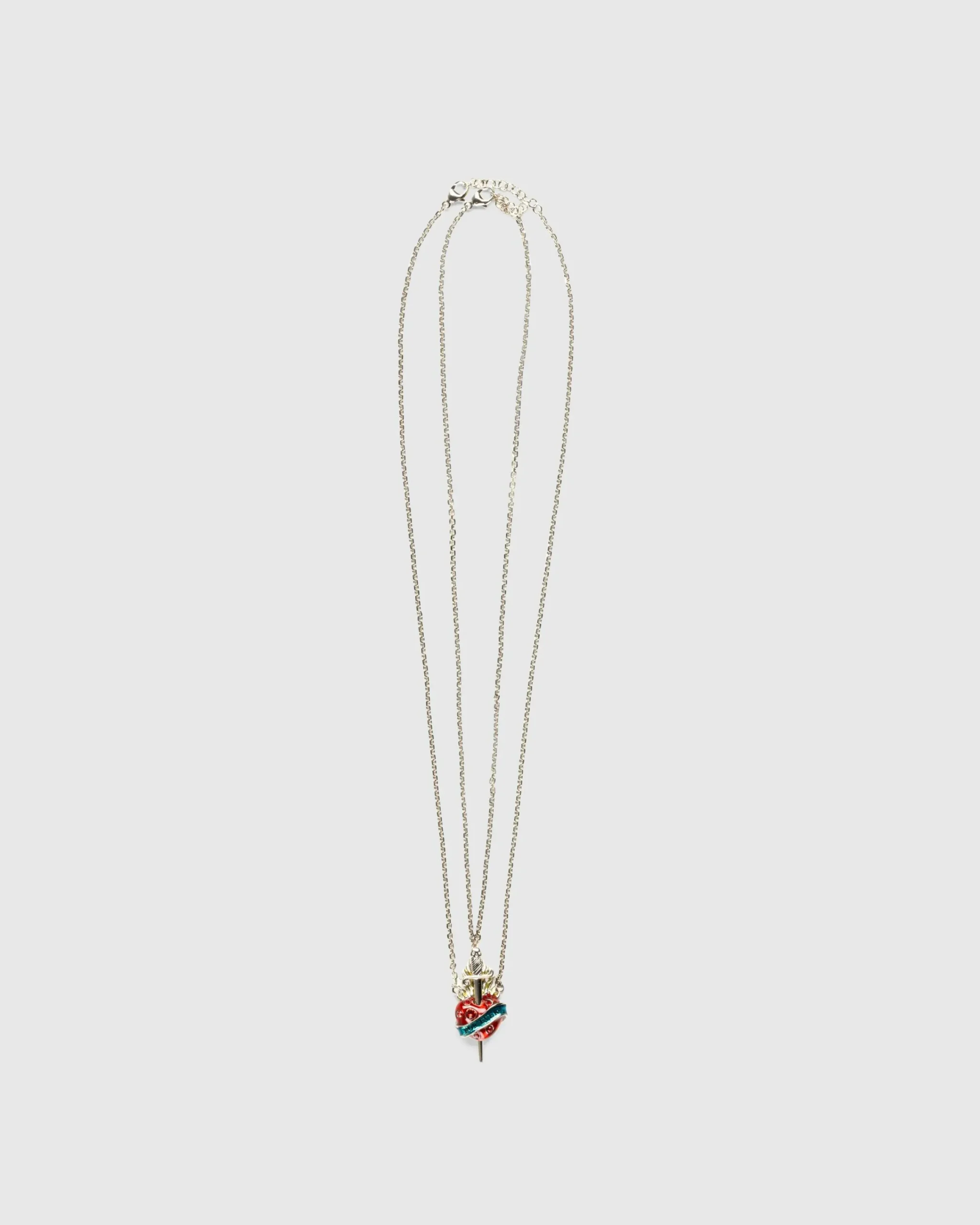Jean Paul Gaultier Separable Heart and Sword Necklaces- Jewelry