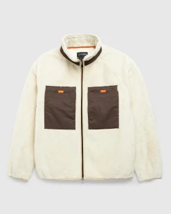 Woolrich Black Label Sherpa Full-Zip Jacket- Outerwear