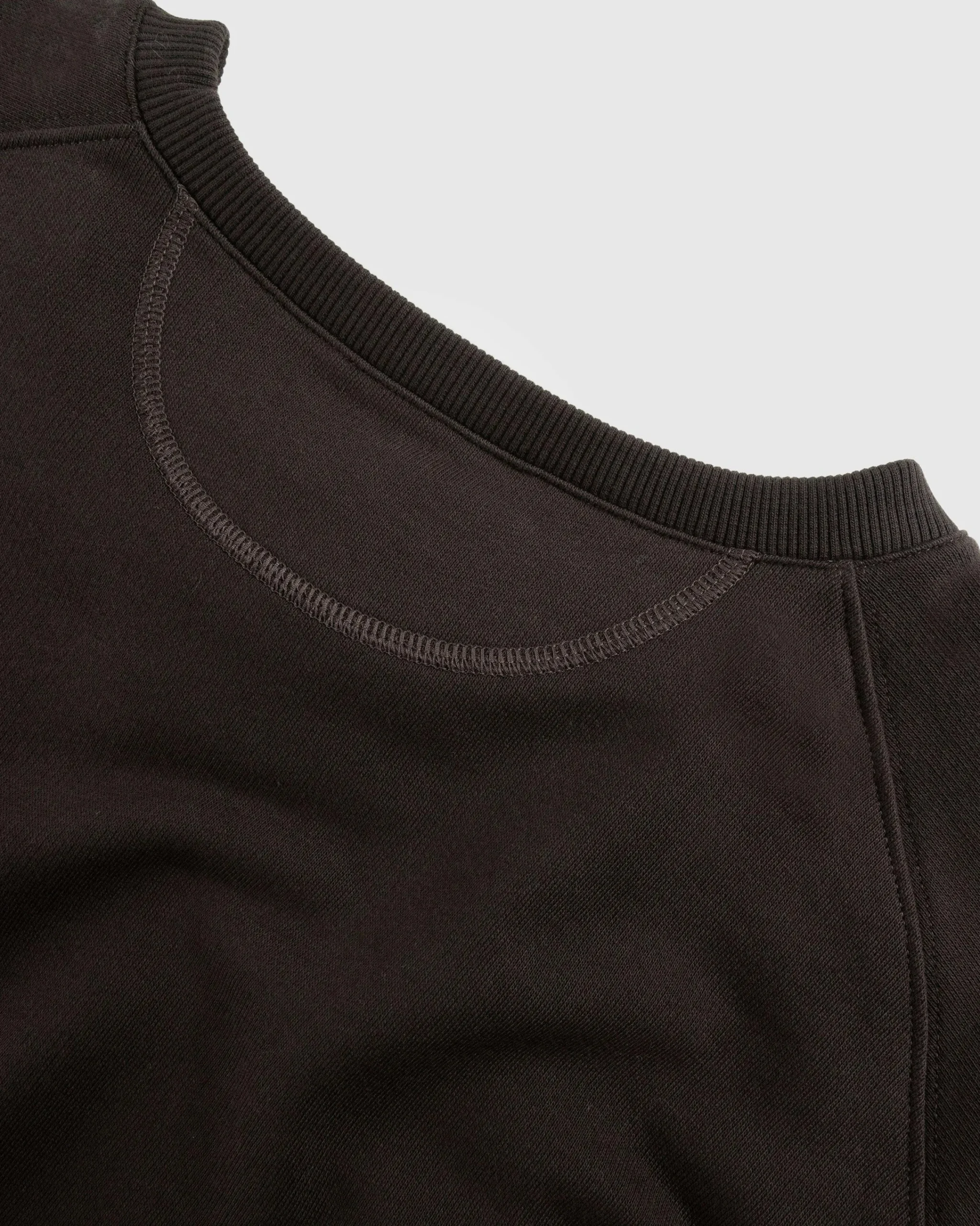 Meta Campania Collective Sigmar Jersey Cotton Short-Sleeve Crew Neck Dark Chocolate Brown- Tops