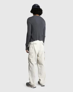 Rier Silk Knit Cardigan Castlerock- Knitwear