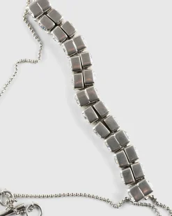 Jil Sander -Toned Cubic Necklace- Jewelry