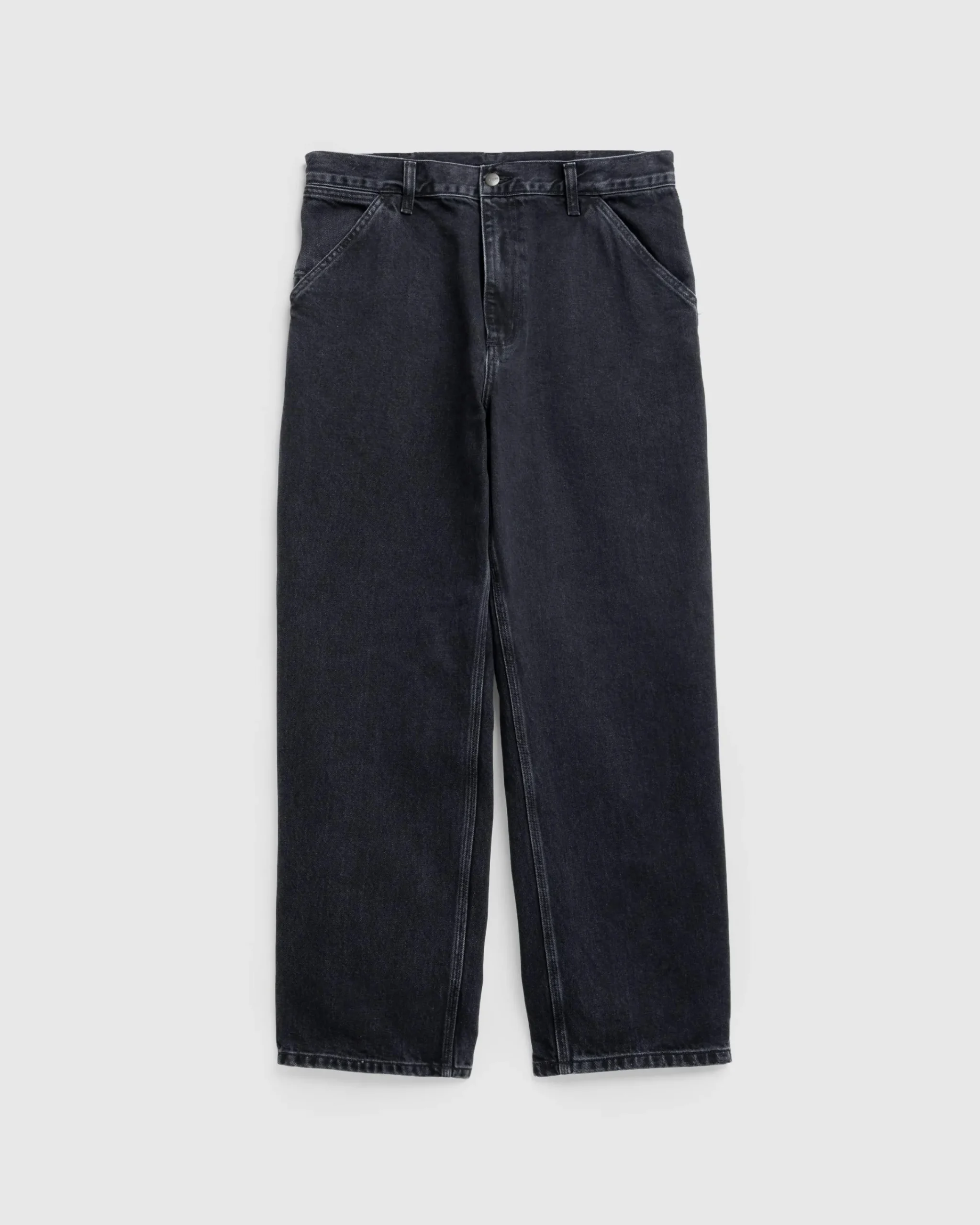 Carhartt WIP Single Knee Pant Black/Stone Washed- Pants