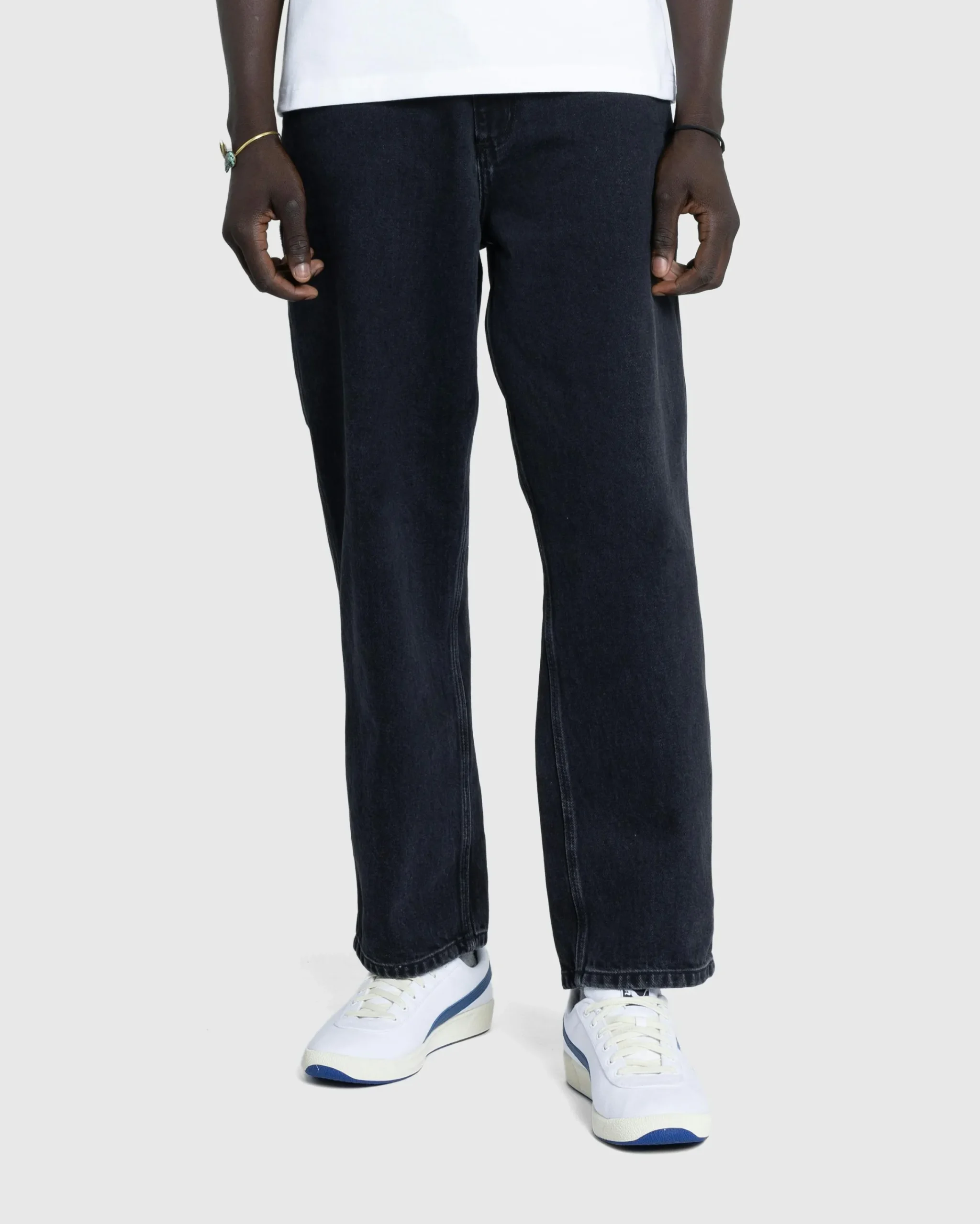 Carhartt WIP Single Knee Pant Black/Stone Washed- Pants