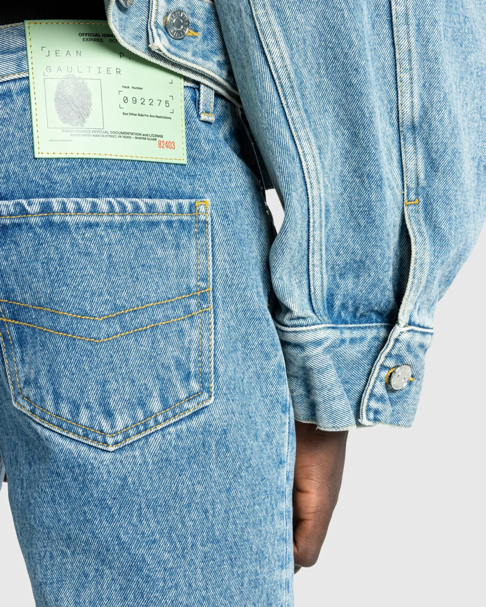 Jean Paul Gaultier Skinny Jean Light Blue- Pants