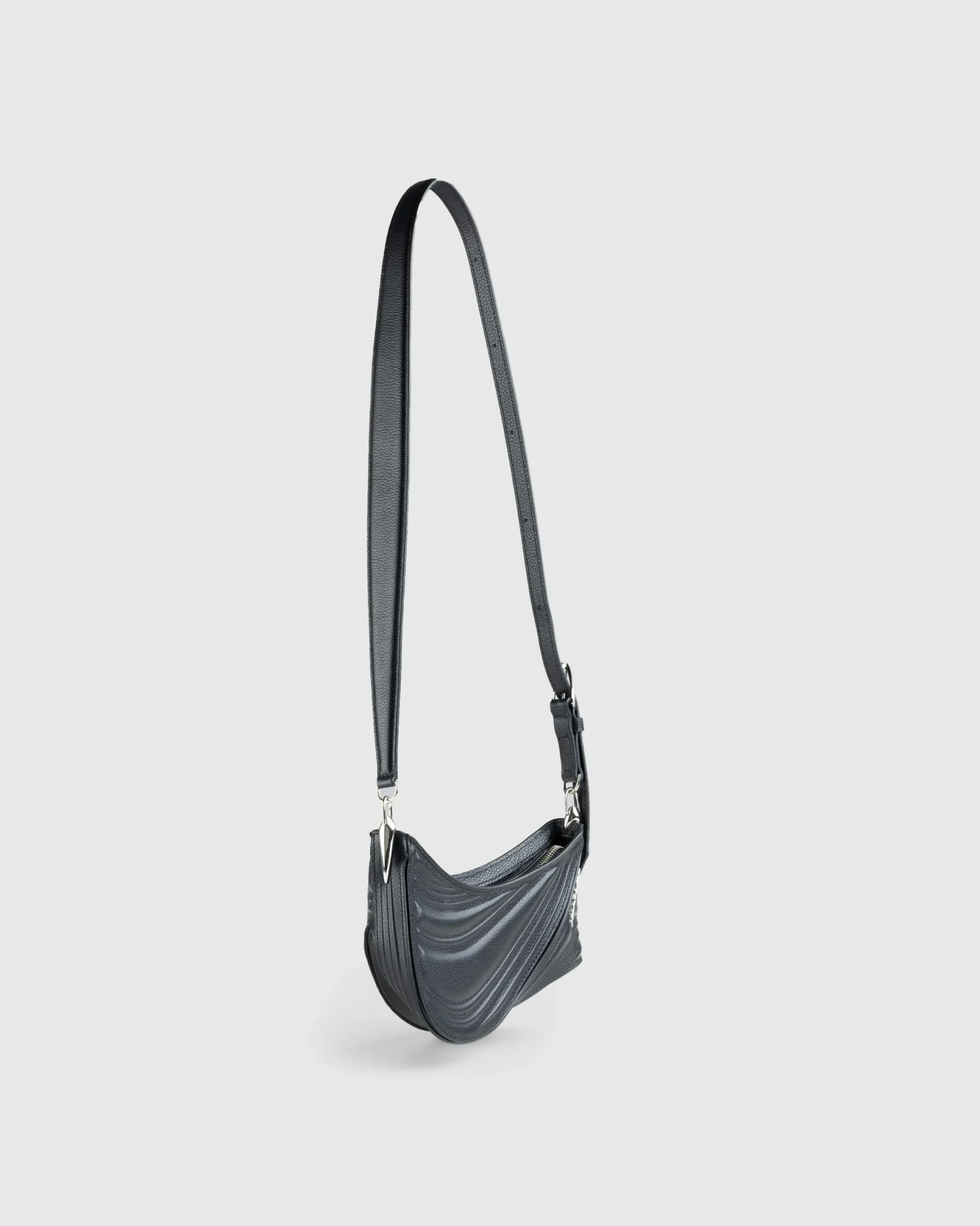 Mugler Small Embossed Spiral Curve 01- Bags