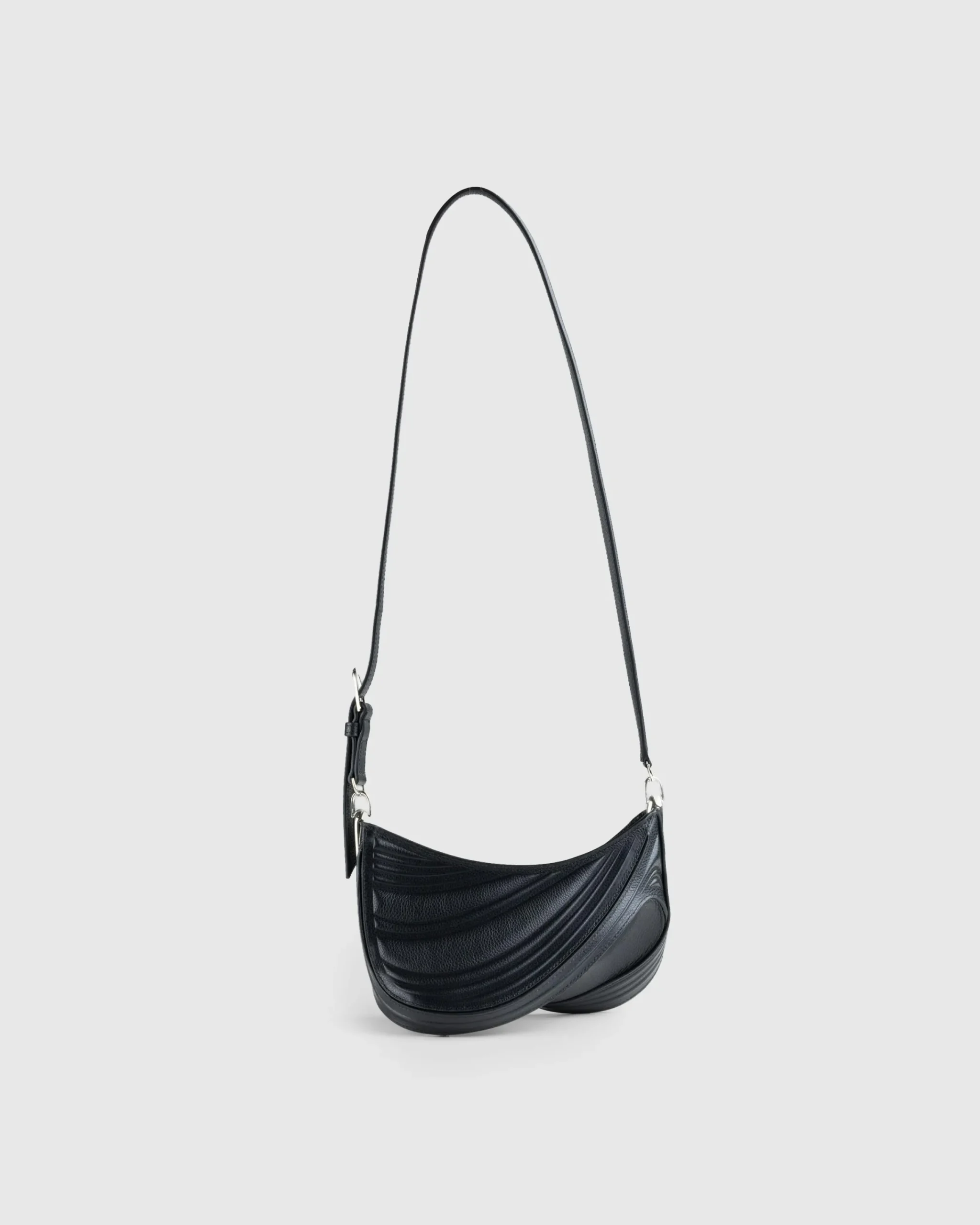 Mugler Small Embossed Spiral Curve 01- Bags