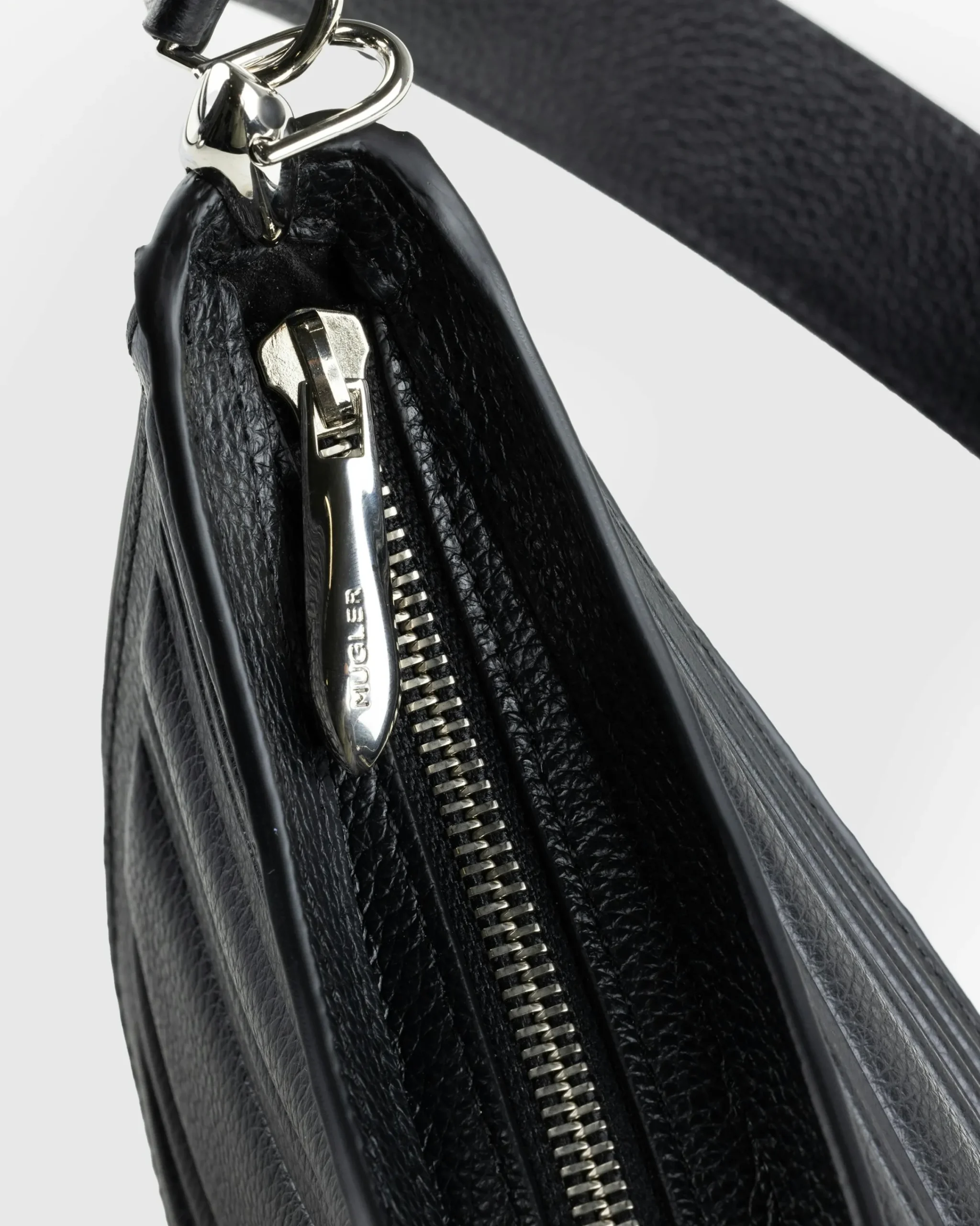 Mugler Small Embossed Spiral Curve 01- Bags