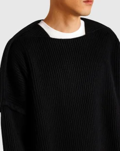 Jil Sander SQN Long-Sleeve Jumper- Knitwear